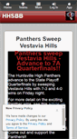 Mobile Screenshot of hhs-baseball.com